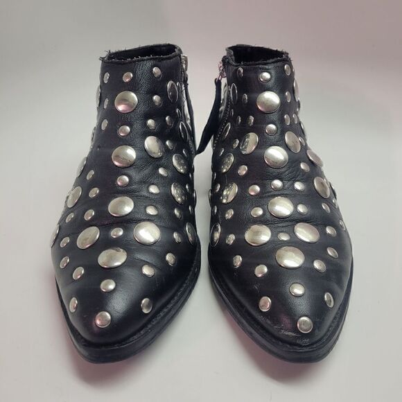 Topshop Mirror Stud Booties - Picture 4 of 16
